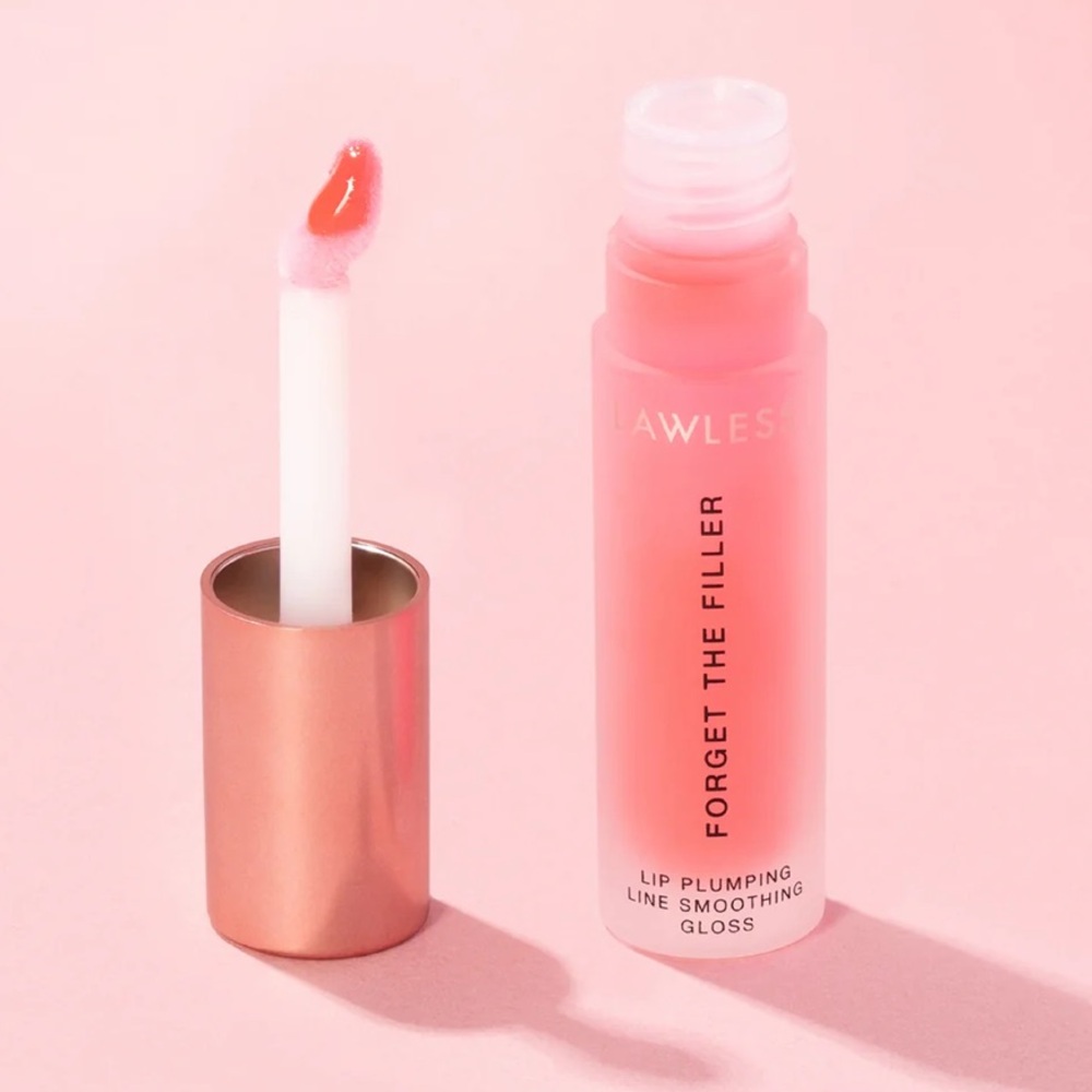 Lawless Forget the Filler Lip Plumper Line Smoothing Gloss “Cherry Vanilla”